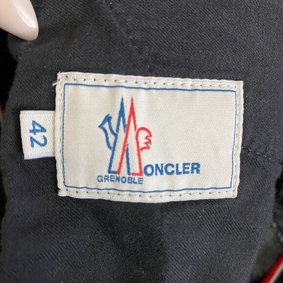 Moncler Grenoble Pantalone Tweed Wool Pants Trousers size 42 / US Small - Picture 4 of 11